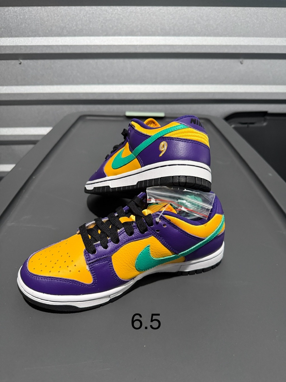 Nike Men’s Low-Top Sneakers - Purple, Yellow & Teal